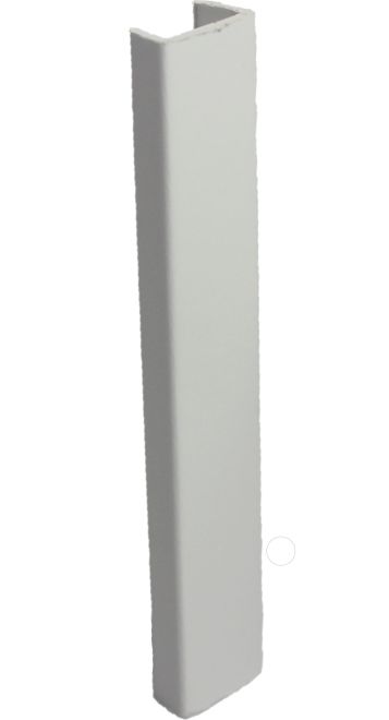 Торцевая заглушка, H=150мм, Белый глянец в Краснодаре