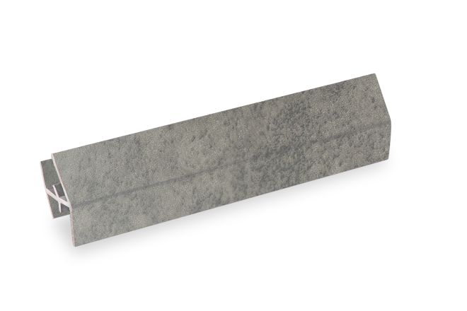 Угловое соединение 135гр, H=150мм, Камень темный арт.19 в Краснодаре