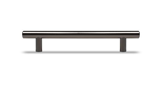 Ручка мебельная JET 100 м.ц.128мм черный никель в Краснодаре